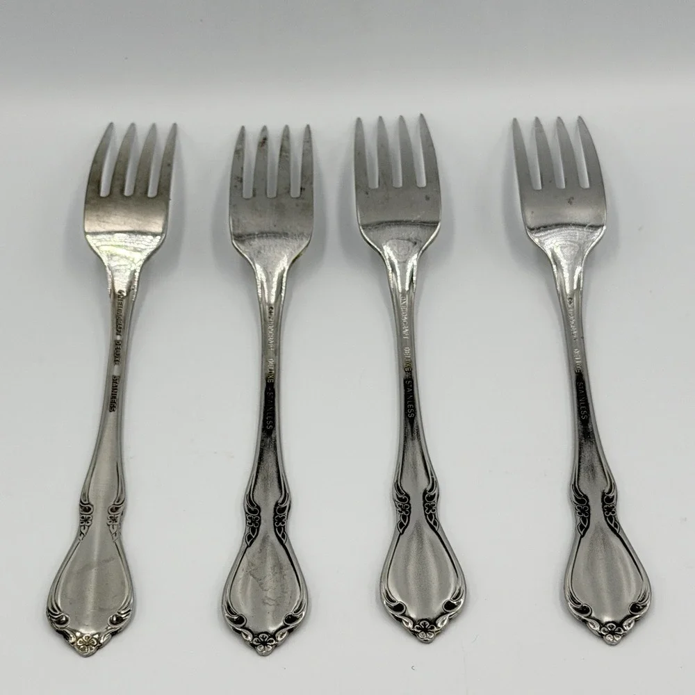 Oneidacraft Chateau Dinner Forks 7.25